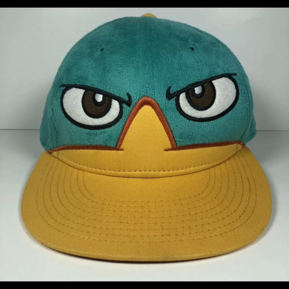 Disney Phineas And Ferb Perry the Platypus Snapback Hat Cap Adult Adjustable